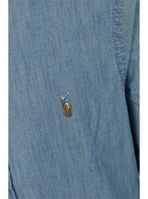 Camicia Polo Pony in denim POLO RALPH LAUREN | 710548538001
